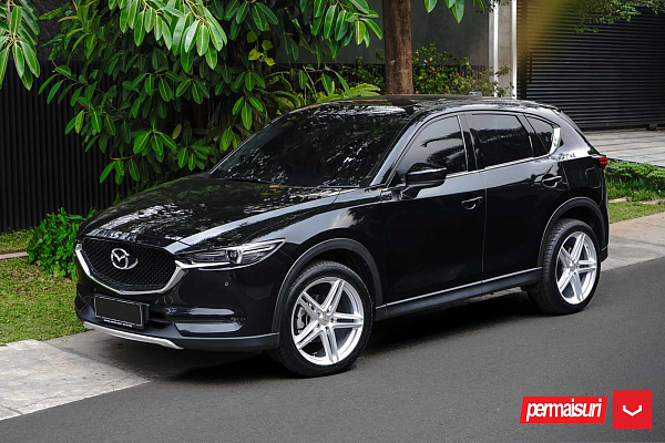 Фото дисков Vossen VFS-5 Серебро на Mazda CX-5 II