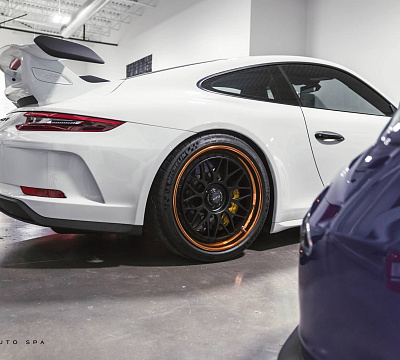 Фото дисков HRE 300 на Porsche 911 VII