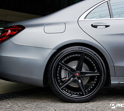 Фото дисков Vossen M-X5 (3-Piece) на Mercedes-Benz S-Class (W222, C217)