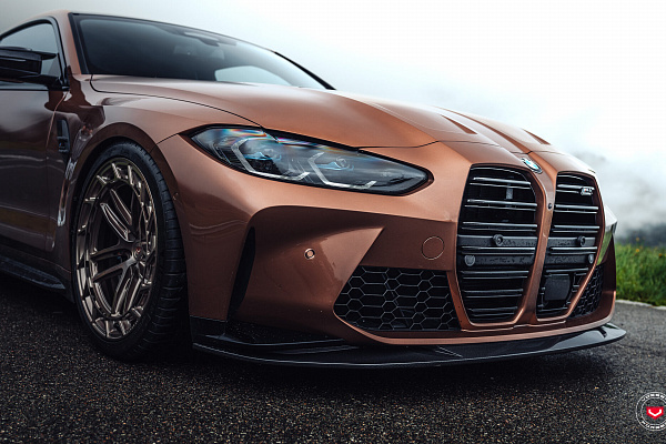 Фото дисков Vossen LC3-03T Глянцевый темный лак на BMW 4/M4 (G22/G82)