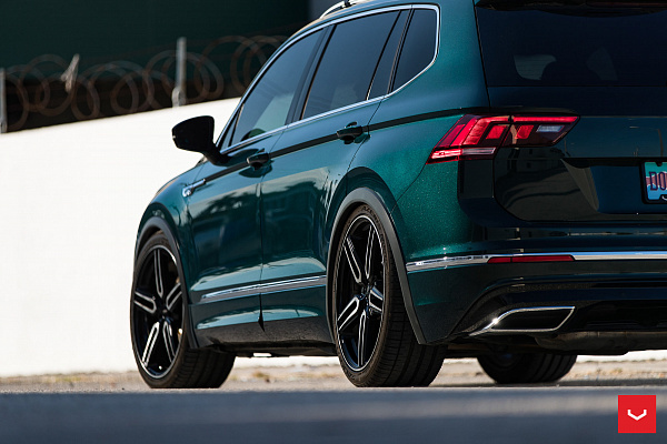 Фото дисков Vossen HF-1 Алмазная проточка на Volkswagen Tiguan II