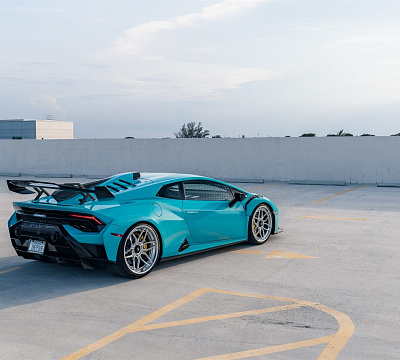 Фото дисков Anrky AN36 на Lamborghini Huracan