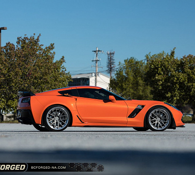 Фото дисков BC Forged HCA383 на Chevrolet Corvette C7