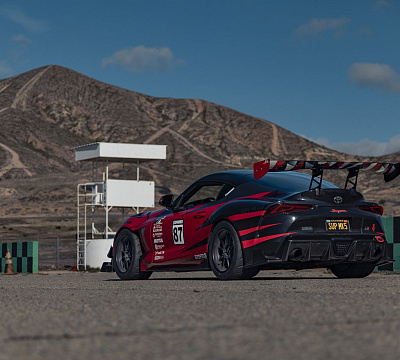 Фото дисков Motegi Racing MF412 SS5 на Toyota Supra A90