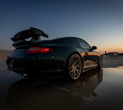 Фото дисков HRE FF01 на Porsche 911 VI