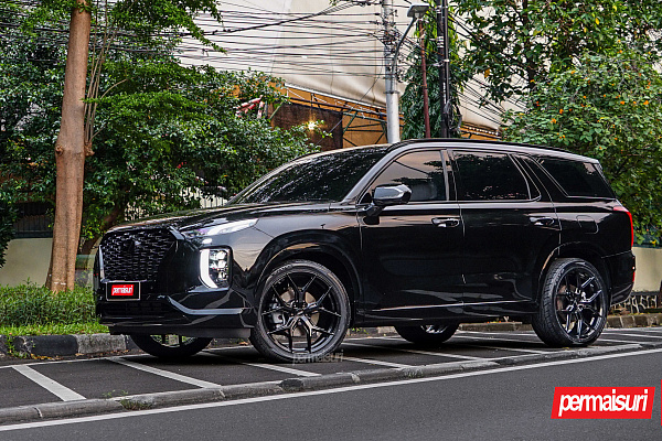 Фото дисков Vossen HF-5 Черный глянец на Hyundai Palisade I