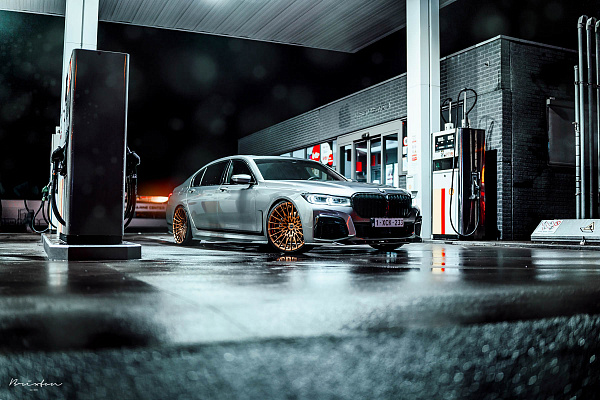 Фото дисков Brixton Forged HS1 Сатиновая медь на BMW 7 (G11/G12)