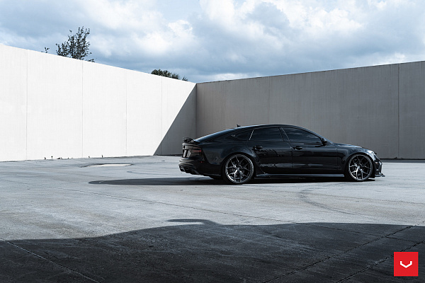 Фото дисков Vossen HF-5 Сатиновый графит на Audi A/RS 7 (4G)