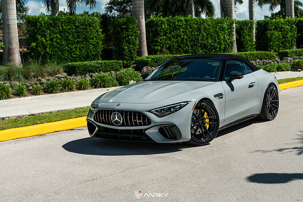 Фото дисков Anrky AN24 Черный глянец на Mercedes-Benz SL (R232)