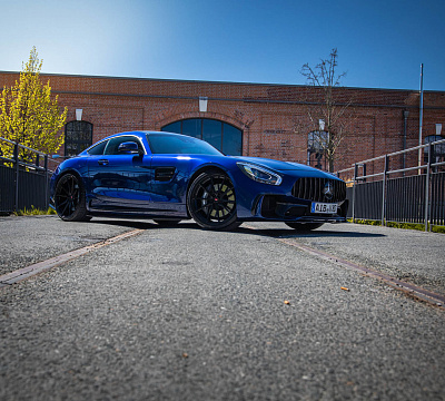 Фото дисков Vossen M-X2 на Mercedes-Benz AMG GT I