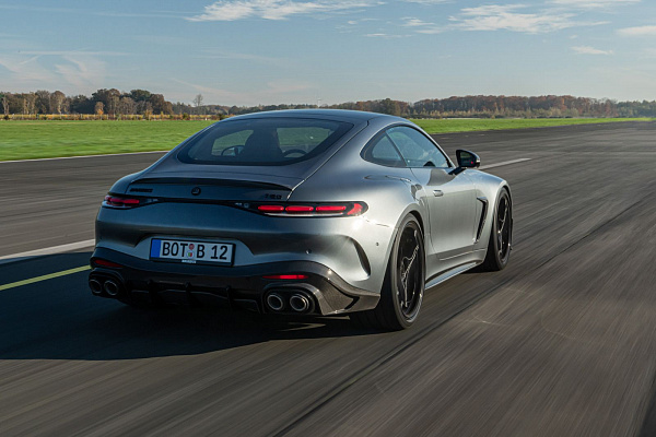 Фото дисков BRABUS Monoblock Z (Platinum Edition) Черный глянец на Mercedes-Benz AMG GT II
