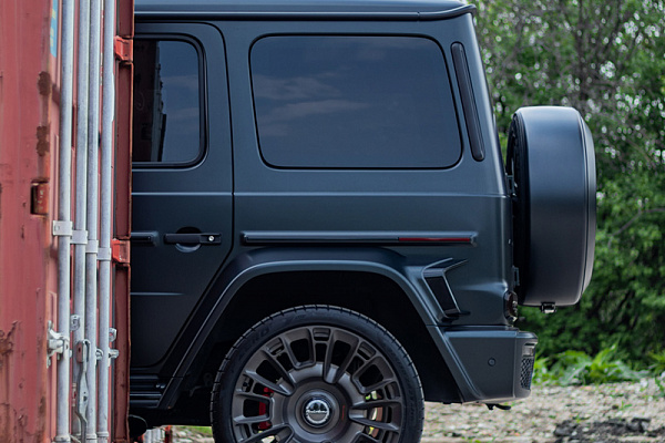 Фото дисков Brixton Forged LX03 Сатиновый темный лак на Mercedes-Benz G-Class III