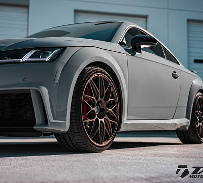 Фото дисков HRE RC100 на Audi TT (8S)