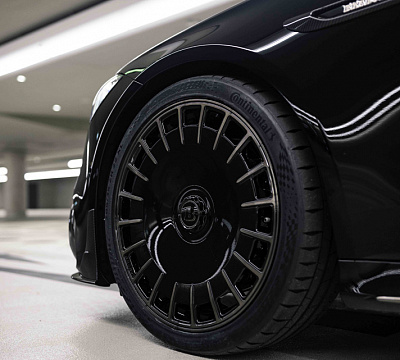 Фото дисков BRABUS Monoblock ZM (Platinum Edition) на Mercedes-Benz S-Class (W223)