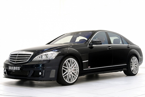 Фото дисков BRABUS Monoblock F (Platinum Edition) Сатиновый лак на Mercedes-Benz S-Class (W221)