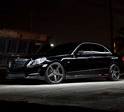 Фото дисков Vossen CV3 на Mercedes-Benz E-Class (W212, S212, C207)