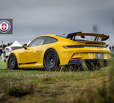 Фото дисков HRE 501 GTM на Porsche 911 VIII