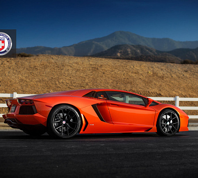 Фото дисков HRE P101 на Lamborghini Aventador