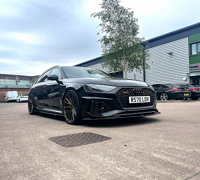 Фото дисков Vossen HF-4T на Audi A/S/RS 4 (B9)