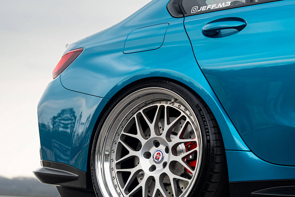 Фото дисков HRE 300 Сатиновый лак на BMW 3/M3 (G2x/G80)