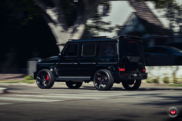 Фото дисков Vossen EVO-3 Черный глянец на Mercedes-Benz G-Class III