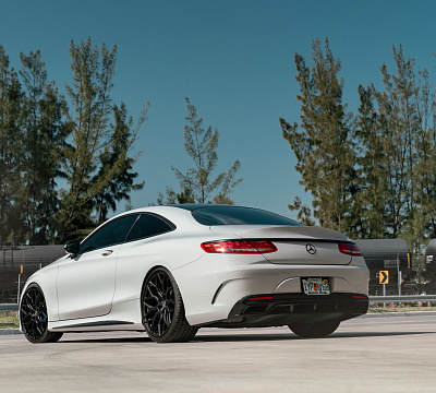Фото дисков Vossen HF-2 на Mercedes-Benz S-Class (W222, C217)