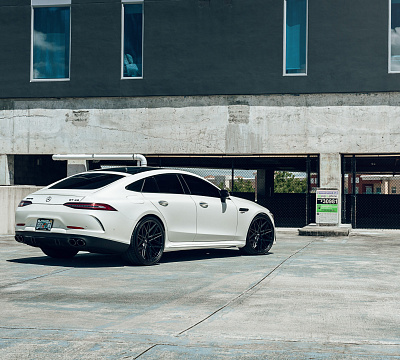 Фото дисков Vossen HF-7 на Mercedes-Benz AMG GT I
