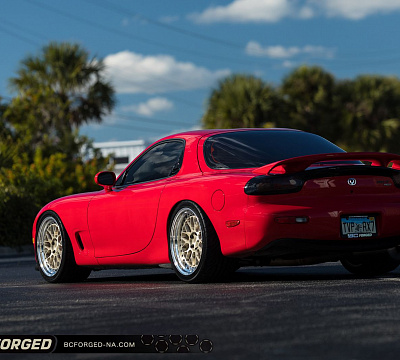 Фото дисков BC Forged LE81 // MLE81 на Mazda RX-7 III