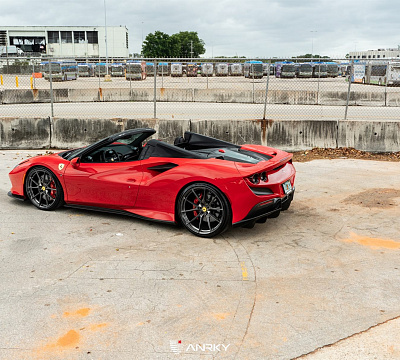 Фото дисков Anrky AN12 на Ferrari F8