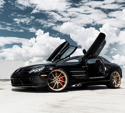 Фото дисков Anrky AN13 на Mercedes-Benz SLR McLaren