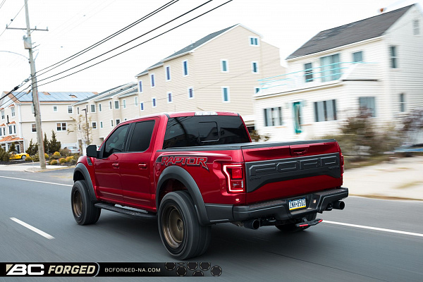 Фото дисков BC Forged LE61 // MLE61 Сатиновая бронза на Ford F-150 XIII