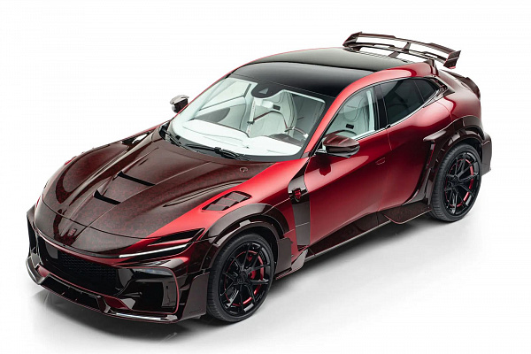 Фото дисков Mansory FC.5 Черный глянец на Ferrari Purosangue