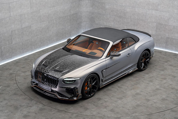 Фото дисков Mansory BY.5 Черный глянец на Bentley Continental GT IV