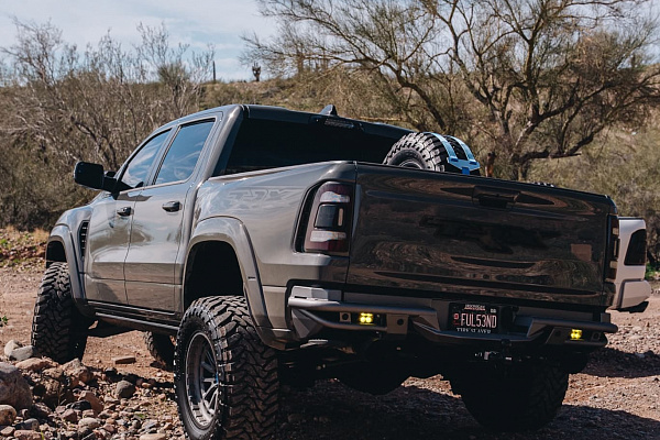 Фото дисков Brixton Forged BX03-M Сатиновый графит на Ram 1500 V