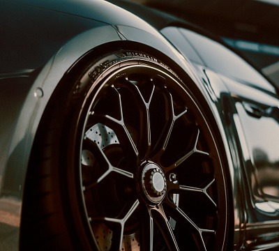 Фото дисков Brixton Forged CM6-RS на Porsche 911 VIII
