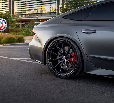 Фото дисков HRE P104SC на Audi A/RS 7 (4K)