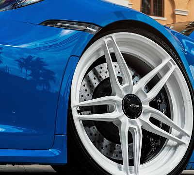 Фото дисков Anrky AN27 на Porsche 911 VIII