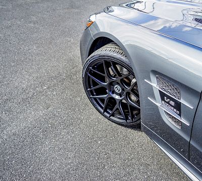 Фото дисков HRE FF01 на Mercedes-Benz SL (R231)