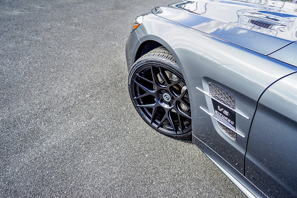 Фото дисков HRE FF01 Черный сатин на Mercedes-Benz SL (R231)