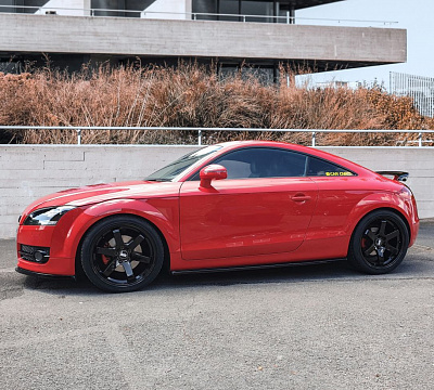Фото дисков Bola B1 на Audi TT (8J)