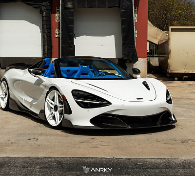 Фото дисков Anrky AN27 на McLaren 720S