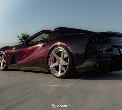 Фото дисков Anrky RS5.3 на Ferrari 812