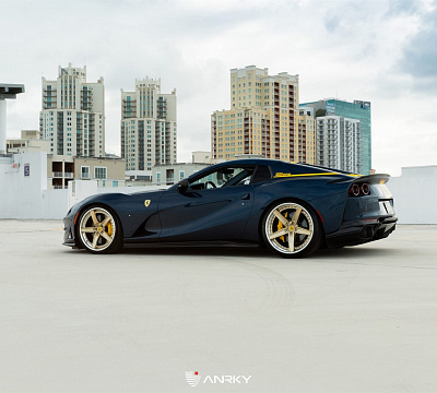 Фото дисков Anrky AN35 на Ferrari 812