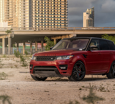 Фото дисков Vossen HF-1 на Land Rover Range Rover Sport II