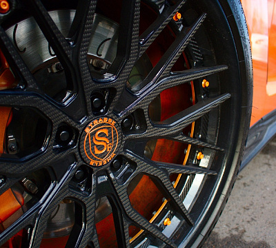 Фото дисков Strasse Wheels SV10M Deep Concave FS на Nissan GT-R