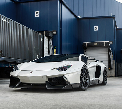 Фото дисков Anrky AN28 на Lamborghini Aventador