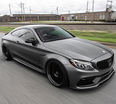 Фото дисков HRE 300 на Mercedes-Benz C-Class (W205)