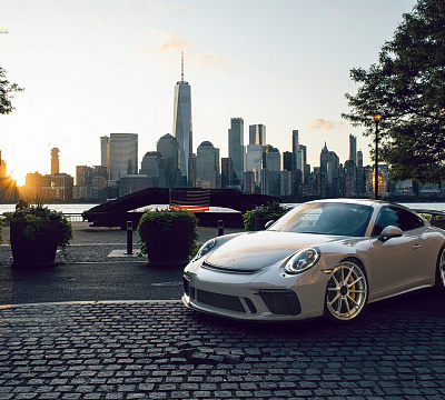 Фото дисков Anrky AN38 на Porsche 911 VII
