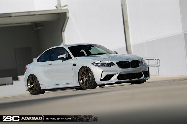 Фото дисков BC Forged RS41 Сатиновая бронза на BMW 2/M2 (F22/F87)