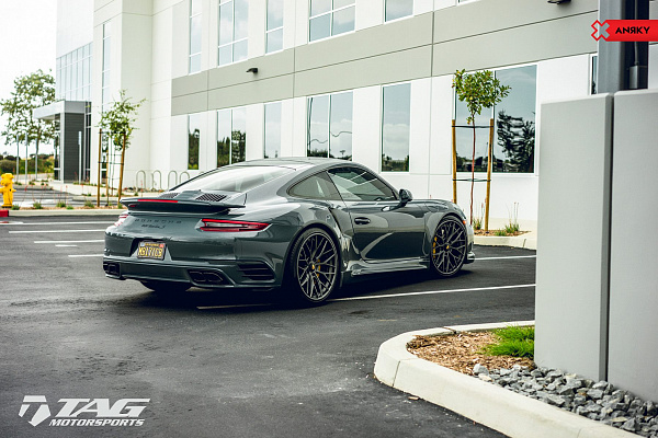 Фото дисков Anrky AN30 Сатиновый графит на Porsche 911 VII
